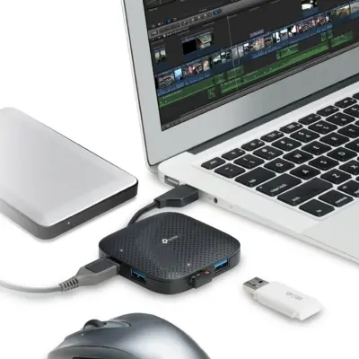 Picture of TP Link UH400 USB 3.0 4-Port Portable Hub