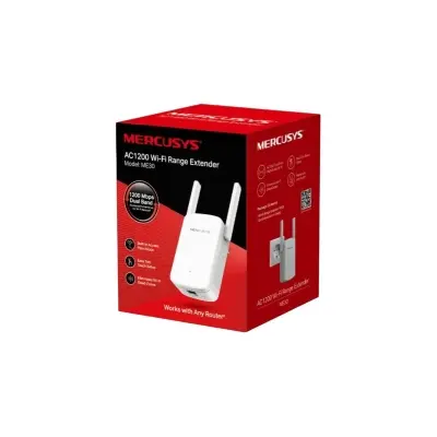 Picture of Mercusys ME30 AC1200 Dual-Band Wi-Fi Range Extender (867 Mbps @ 5 GHz + 300 Mbps @ 2.4 GHz), 10/100 Mbps Ethernet Port, Dual External Antennas, WPS & Access Point Mode