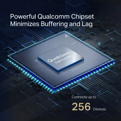 Picture of Mercusys MR80X V2.2 AX3000 Dual-Band Wi-Fi 6 Gigabit Router WiFi Speed up to 2402Mbps/5GHz + 574Mbps/2.4GHz, Gigabit 3 LAN Ports, 1 WAN Port Ideal for Gaming