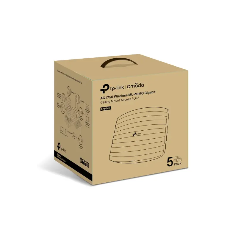Picture of TP-Link AC1750 Wireless MU-MIMO Gigabit Ceiling Mount Access Point (EAP245)