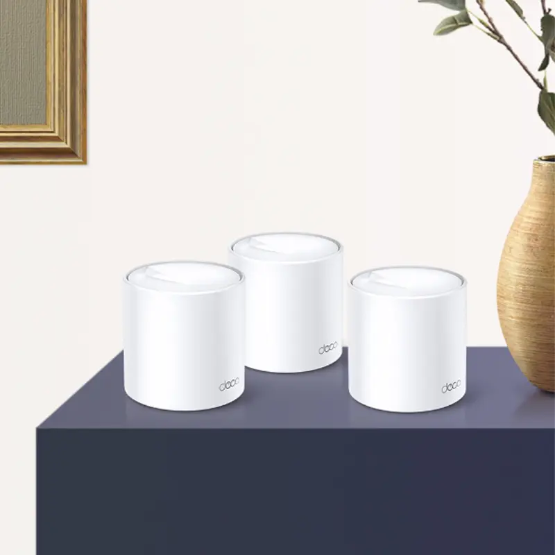 Picture of tp-link deco x20 ax1800 whole home mesh wi-fi 6 system (3 pack)