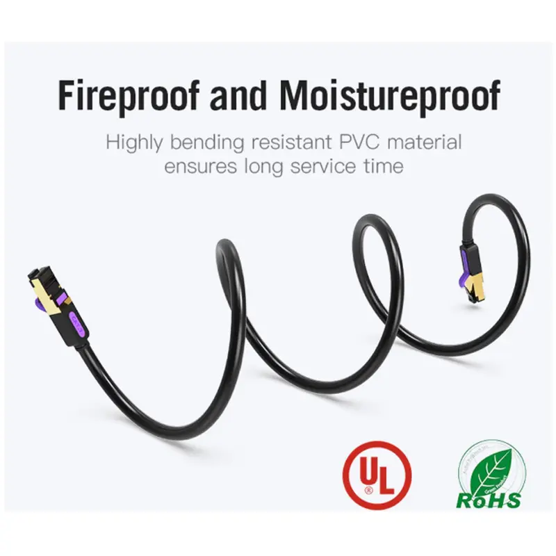 Picture of Vention Cat-7 3 Meter, Black Network Cable