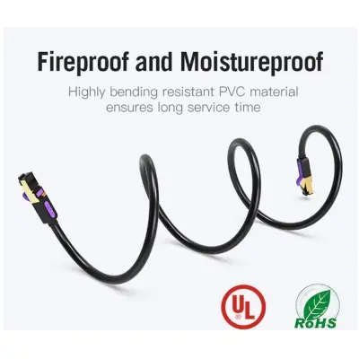 Picture of Vention Cat-7 3 Meter, Black Network Cable