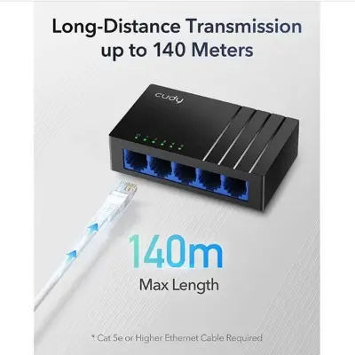 Picture of Cudy GS105D 4.0 5 Port Unmanaged Desktop Switch