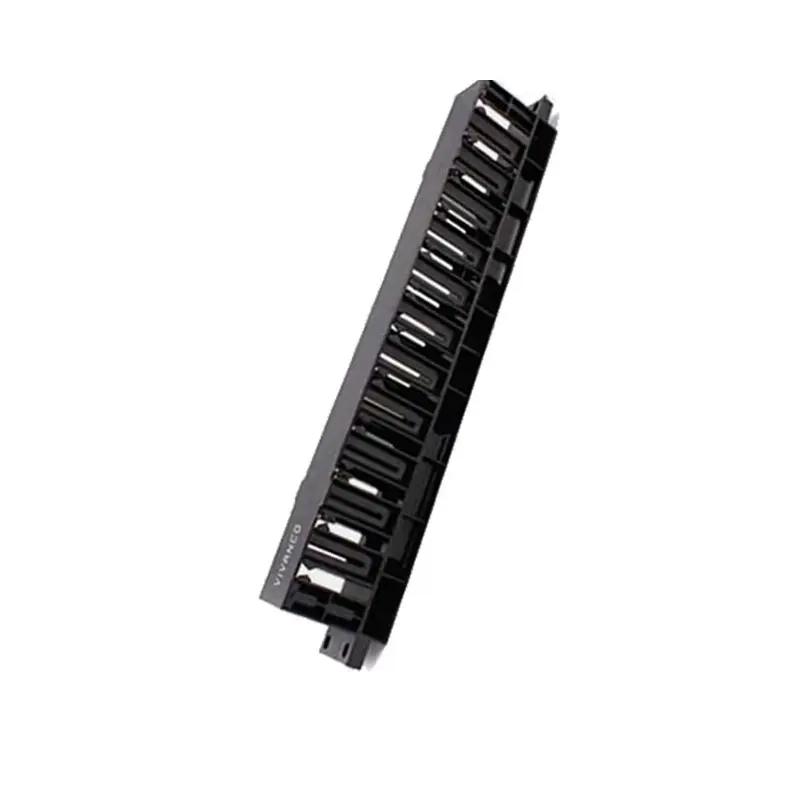 Picture of Vivanco 1U Horizontal Finger Duct Cable Management #VCCPCMP1