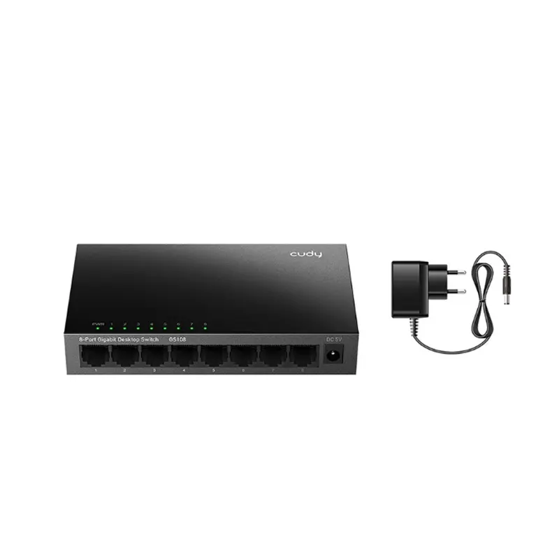 Picture of Cudy GS108 8 Port 10/100/1000Mbps Ethernet Desktop Switch