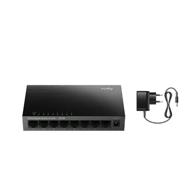 Picture of Cudy GS108 8 Port 10/100/1000Mbps Ethernet Desktop Switch
