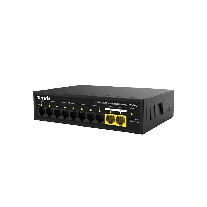Picture of Tenda S110PC 10 Port Unmanaged Desktop Switch