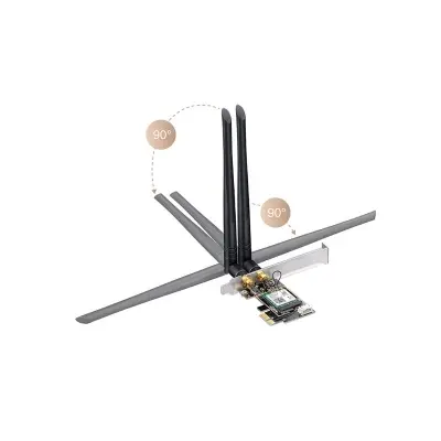 Picture of Cudy WE3000 1.0 AX3000 Mbps Dual Band Wi-Fi 6 PCI Express Network Adapter