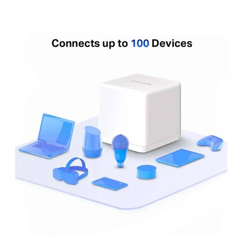 Picture of MERCUSYS HALO H30G AC1300 Mbps Gigabit Dual-Band Wi-Fi 5 Mesh Router (2-Pack)