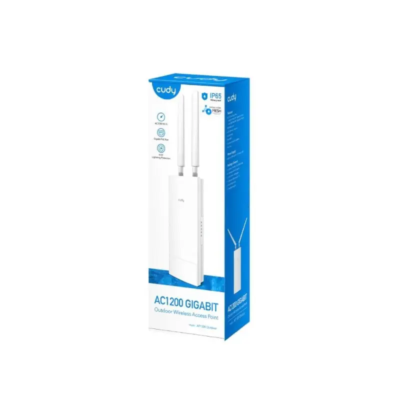 Picture of Cudy AP1300 (Outdoor) Wi-Fi 5 AC1200 Mbps Wireless Dual Band Access Point