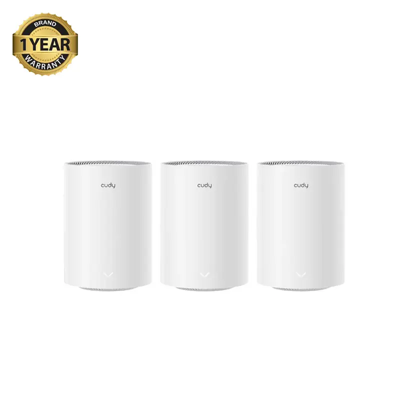 Picture of Cudy M1800 AX1800 Mbps Gigabit Dual-Band Mesh Wi-Fi 6 System Network Router (3-Pack)