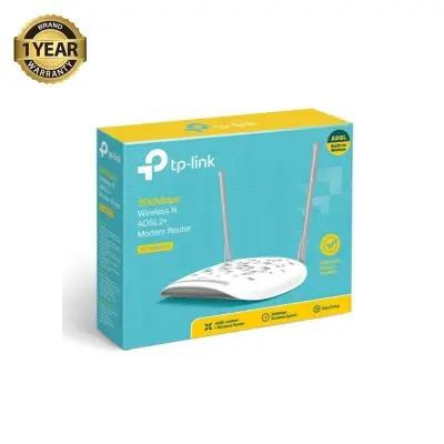 Picture of TP-Link TD-W8961N 300Mbps Wireless ADSL2 Modem Router - White