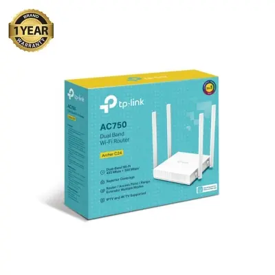 Picture of Tp-Link Archer C24 Ac750 Dual-Band Wi-Fi Router