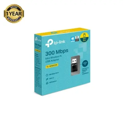 Picture of TP-Link TL-WN823N 300 Mbps Wireless USB Adapter - Black