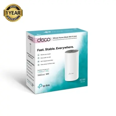 Picture of TP-Link Deco E4 AC1200 Router Whole Home Mesh Wi-Fi System 1 Pack