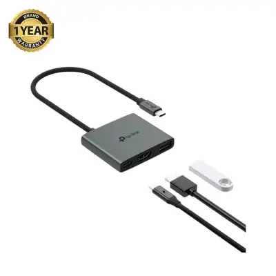 Picture of TP-Link UH3020C USB-C 3-in-1 Multiport Hub with 2 USB-A Ports & USB-C Power Delivery