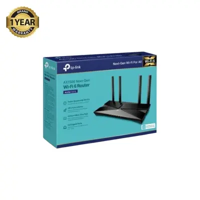 Picture of TP-Link Archer AX15 AX1500 Wi-Fi 6 Wireless Dual Band Gigabit Router OFDMA & Tether app support