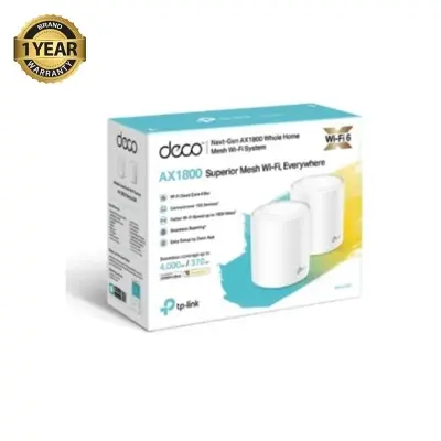 Picture of Tp-link Deco x20 AX1800 whole home mesh wi-fi 6 system (2 pack)