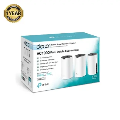 Picture of TP-Link Deco X10 3 Pack AX1500 Whole Home Mesh Gigabit Wi-Fi 6 System