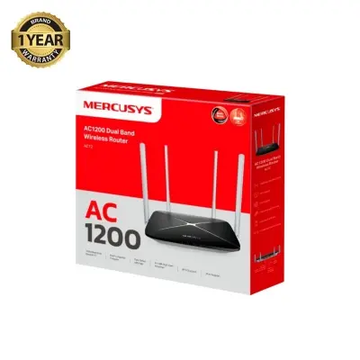 Picture of MERCUSYS AC12 AC1200 Dual-Band Wi-Fi Router