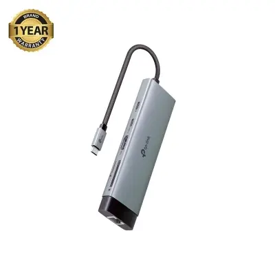 Picture of TP-Link UH9120C USB-C 9-in-1 Multi-Port Hub (4K@60Hz HDMI, Gigabit Ethernet, 100W PD Charging, USB-C Data, 3× USB-A 3.0, SD & MicroSD Card Readers)