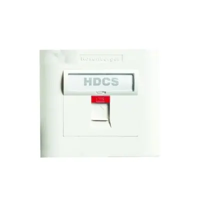 Picture of Rosenberger Plane White Face Plate (Single Port)