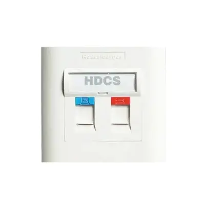 Picture of Rosenberger Plane White Face Plate Double Port