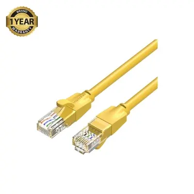 Picture of Vention IBEYH Cat-6 UTP, 2 Meter, Yellow Network Cable #IBEYH Patch Cable