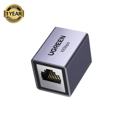 Picture of Ugreen NW261 (15117) CAT-7 RJ45 Female to Female Space Gray Coupler #15117 (1 Pcs)