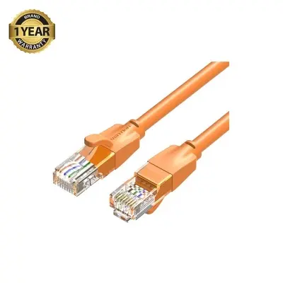 Picture of Vention IBEOH Cat-6 UTP, 2 Meter, Orange Network Cable #IBEOH Patch Cable