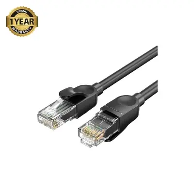 Picture of Vention LSZH Cat-6 UTP, 5 Meter, Ethernet Black Network Cable #IBNBJ Patch Cable