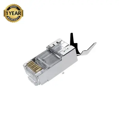 Picture of Ugreen NW193 (50634) CAT-7 Gold-plated Silver RJ45 Connector # 50634 (10 pcs)