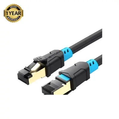 Picture of Vention VAP-A06-B300 Cat-6, 3 Meter, Black Network Cable # VAP-A06-B300, SFTP Patch Cord