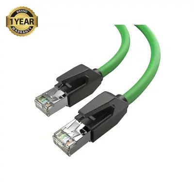 Picture of Vention IBPGI Cat-6A SFTP, 3 Meter, Green Network Cable #IBPGI Patch Cable