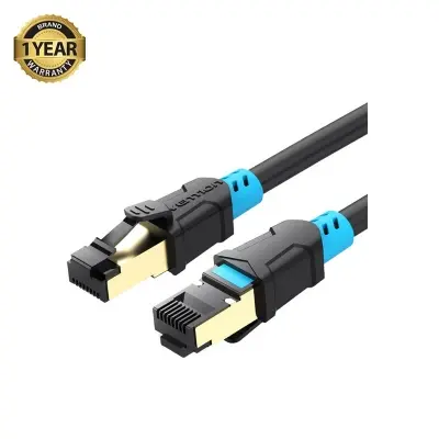 Picture of Vention VAP-A06-B500 Cat-6, 5 Meter, Black Network Cable # VAP-A06-B500, SFTP Patch Cord