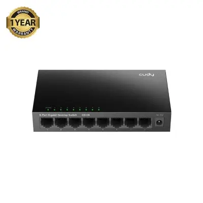 Picture of Cudy GS108 8 Port 10/100/1000Mbps Ethernet Desktop Switch