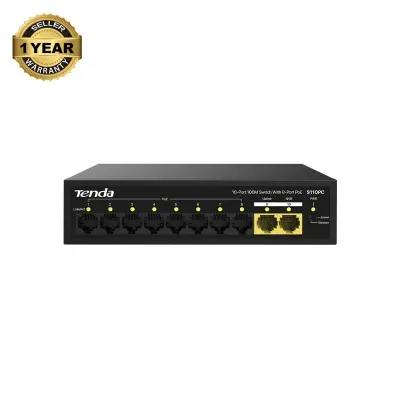 Picture of Tenda S110PC 10 Port Unmanaged Desktop Switch