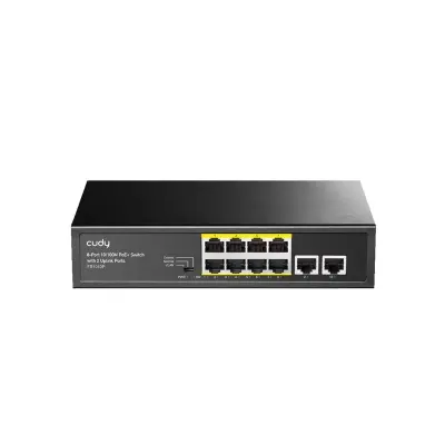 Picture of Cudy FS1010P 8 Port 10/100Mbps PoE+ Unmanaged Switch