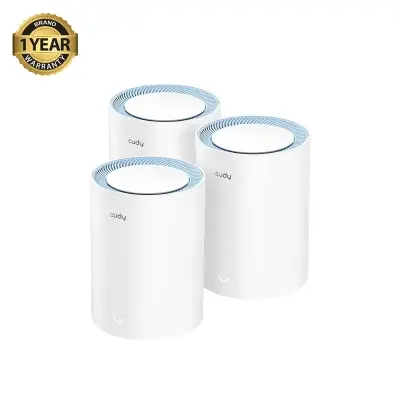 Picture of Cudy M1200 AC1200 Mbps Ethernet Dual-Band Mesh Wi-Fi 5 System (3-Pack)