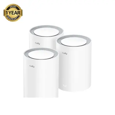 Picture of Cudy M1800 AX1800 Mbps Gigabit Dual-Band Mesh Wi-Fi 6 System Network Router (3-Pack)