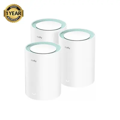 Picture of Cudy M1500 AX1500 Mbps Gigabit Dual-Band Mesh Wi-Fi 6 System (3-Pack)