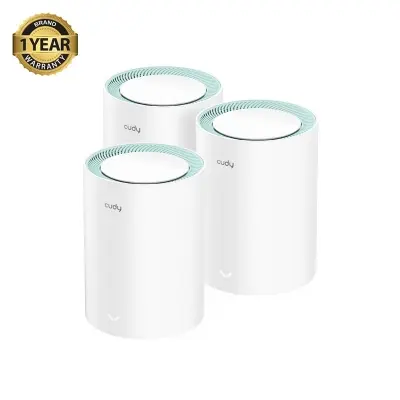 Picture of Cudy M1300 AC1200 Mbps Gigabit Dual-Band Mesh Wi-Fi 5 System (3-Pack)