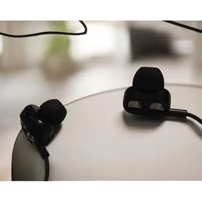 Picture of Dual-Core Dual-Moving Coil Wired Earphone(Black)