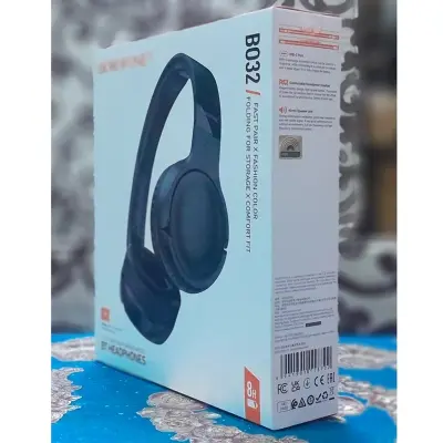 Picture of BOROFONE BO32 Show Head-mounted Bluetooth 5.4 Wireless Headphones Chinese Version(Black)