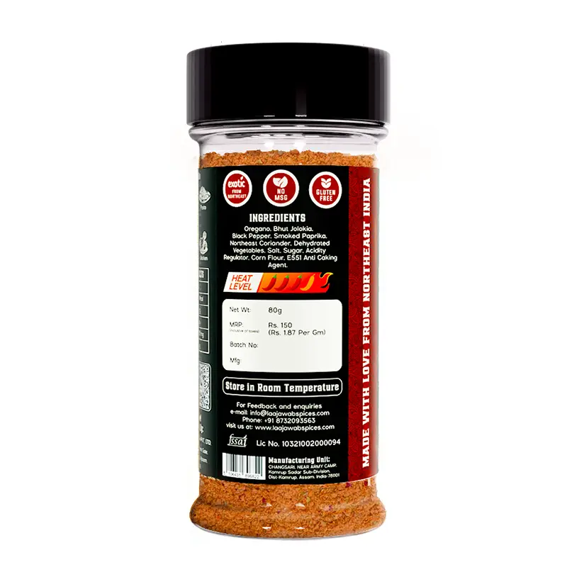 Picture of 2x spicy peri peri seasoning -80gm