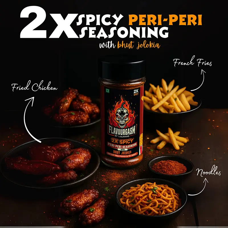 Picture of 2x spicy peri peri seasoning -80gm