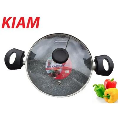 Picture of Kiam Classic Non-Stick Karai With Glass Lid 24cm