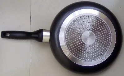 Picture of Prestiege INDUCTION Fry pan 24 cm with glass lid(Grey)