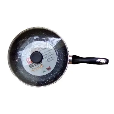 Picture of Prestiege INDUCTION Fry pan 24 cm with glass lid(Grey)